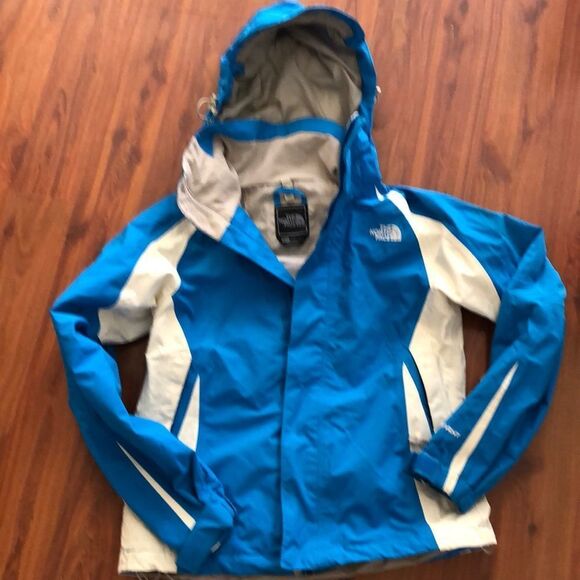 The North Face HyVent Blue windbreaket jacket xs - Picture 1 of 14